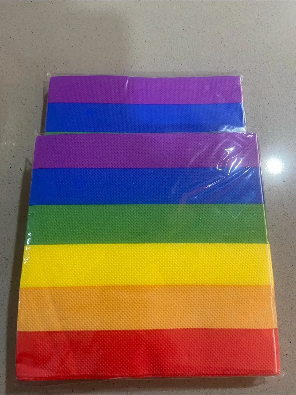 Rainbow Pride Paper Party Set - Multicolor Cups, Plates, Napkins & Cutlery